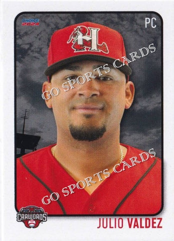 2024 Hickory Crawdads 1st Julio Valdez