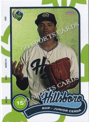 2024 Hillsboro Hops Junior Cerda
