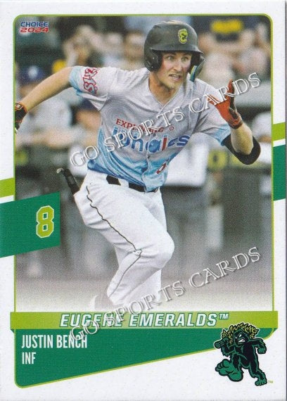 2024 Eugene Emeralds Justin Bench