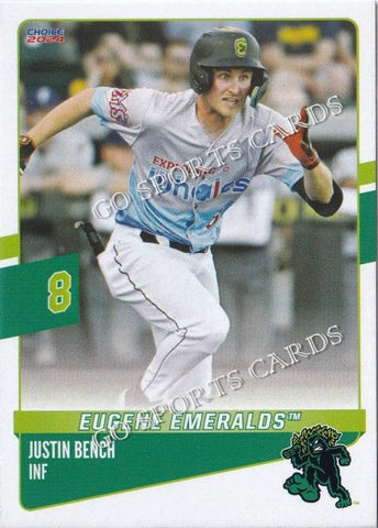 2024 Eugene Emeralds Justin Bench
