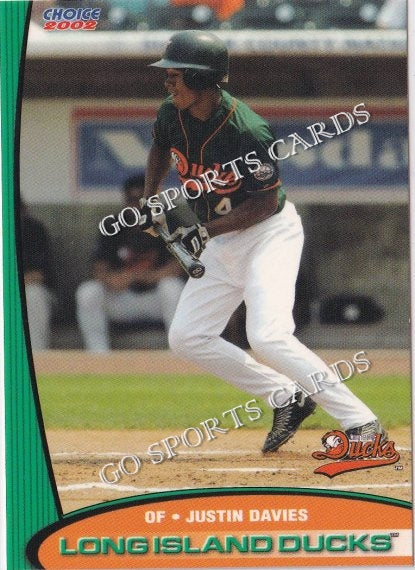 2002 Long Island Ducks Justin Davies