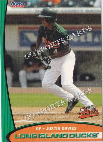 2002 Long Island Ducks Justin Davies