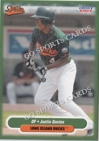 2003 Long Island Ducks Justin Davies