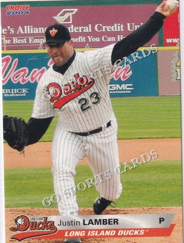 2004 Long Island Ducks Justin Lamber
