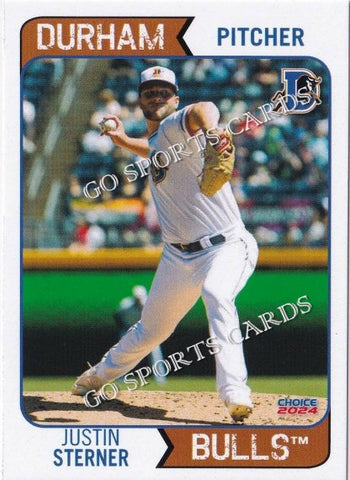 2024 Durham Bulls Justin Sterner