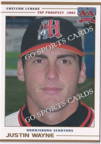 2002 Eastern League Top Prospects Justin Wayne