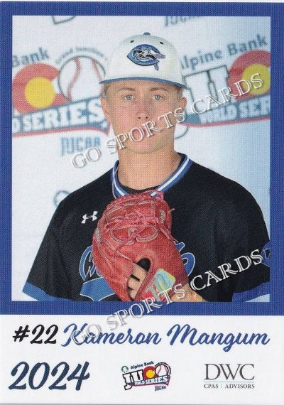 2024 Crowder College Roughriders JUCO Kameron Mangum