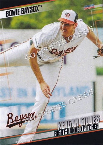 2024 Bowie Baysox Keagan Gillies