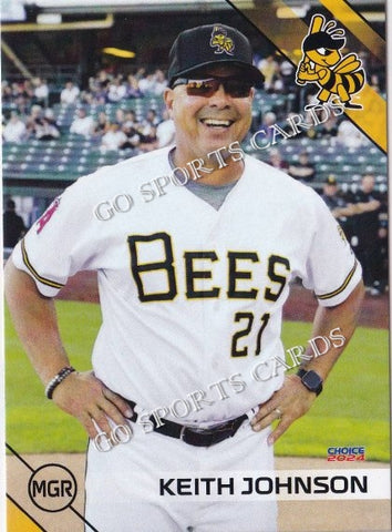 2024 Salt Lake Bees Keith Johnson