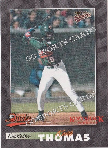 2000 Long Island Ducks Keith Thomas