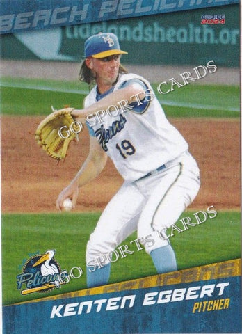 2024 Myrtle Beach Pelicans Kenten Egbert