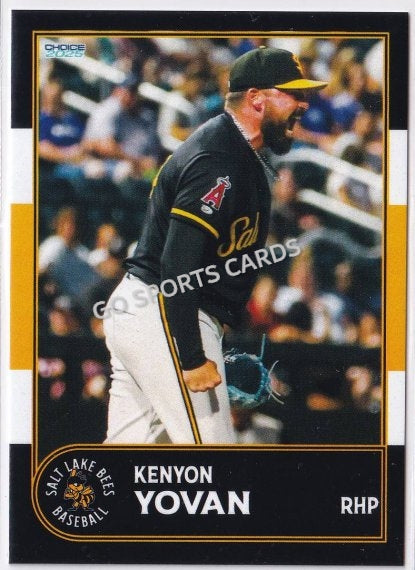 2025 Salt Lake Bees Kenyon Yovan