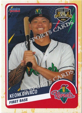 2024 Cedar Rapids Kernels Keoni Cavaco