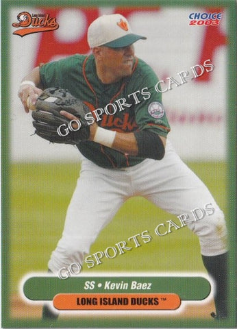 2003 Long Island Ducks Kevin Baez