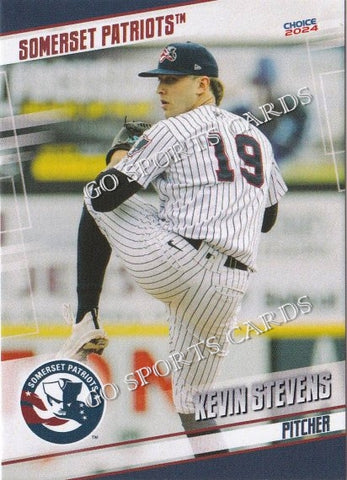 2024 Somerset Patriots Kevin Stevens