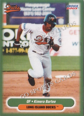 2003 Long Island Ducks Kimera Bartee