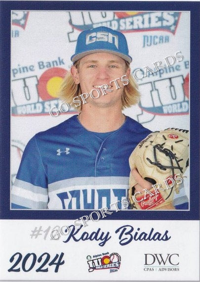 2024 College of Southern Nevada Coyotes JUCO Kody Bialas