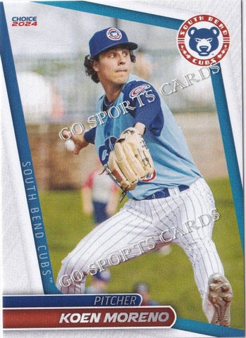 2024 South Bend Cubs Koen Moreno