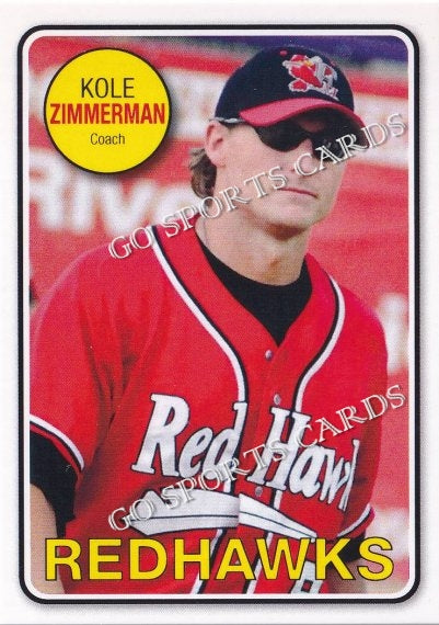 2013 Fargo Moorhead RedHawks Kole Zimmerman