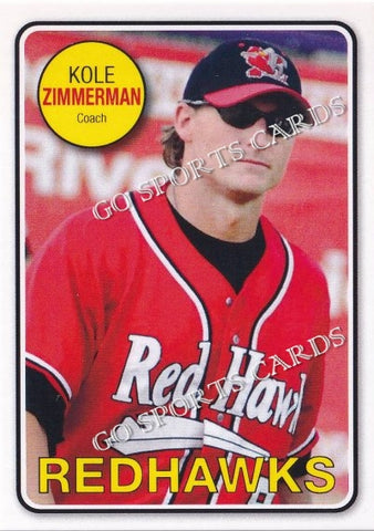 2013 Fargo Moorhead RedHawks Kole Zimmerman