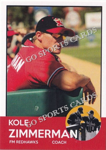 2016 Fargo Moorhead RedHawks Kole Zimmerman