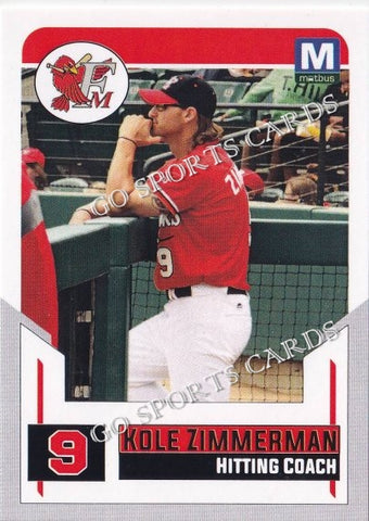 2017 Fargo Moorhead RedHawks Kole Zimmerman