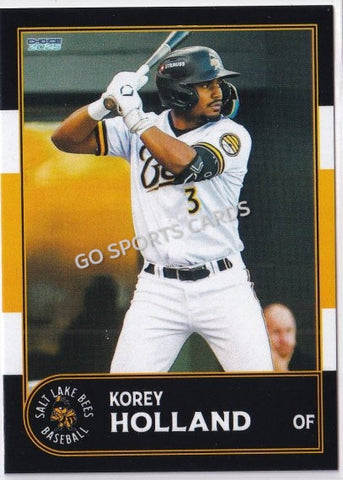 2025 Salt Lake Bees Korey Holland