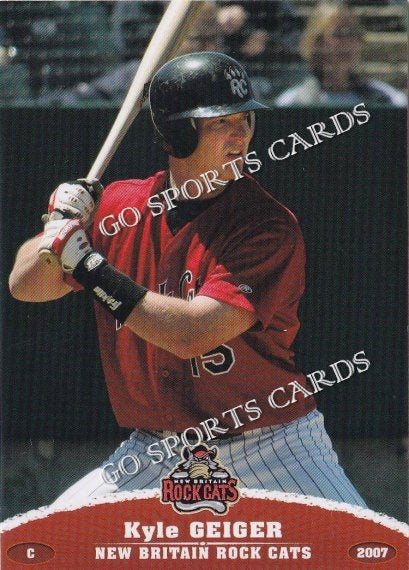 2007 New Britain Rock Cats Kyle Geiger