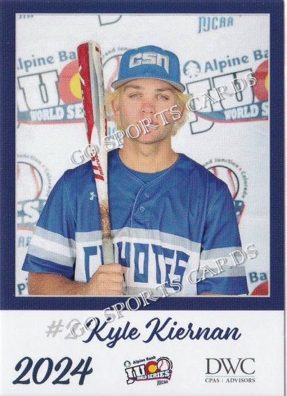 2024 College of Southern Nevada Coyotes JUCO Kyle Kiernan