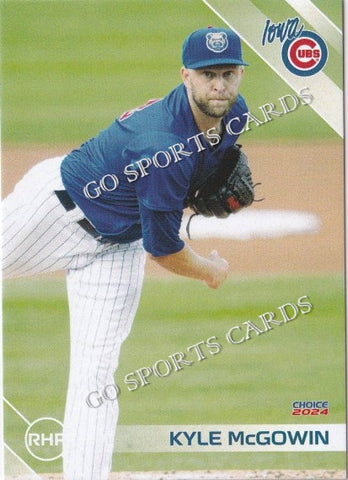 2024 Iowa Cubs Kyle McGowin