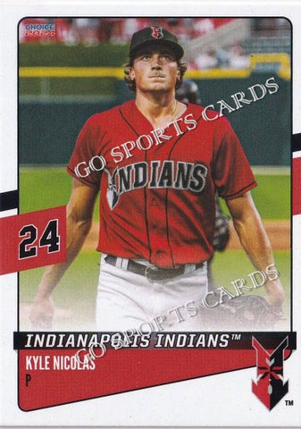 2024 Indianapolis Indians Kyle Nicolas