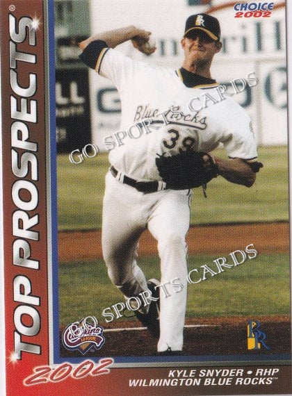2002 Carolina League Top Prospects Kyle Snyder