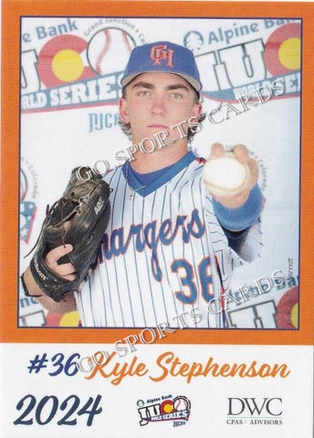 2024 Georgia Highlands College Chargers JUCO Kyle Stephenson