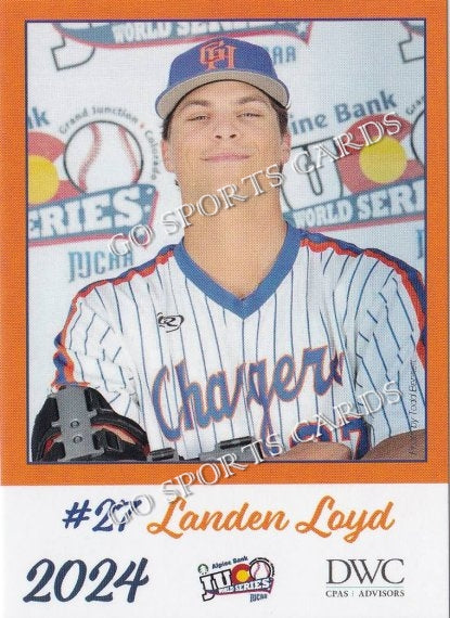 2024 Georgia Highlands College Chargers JUCO Landen Loyd