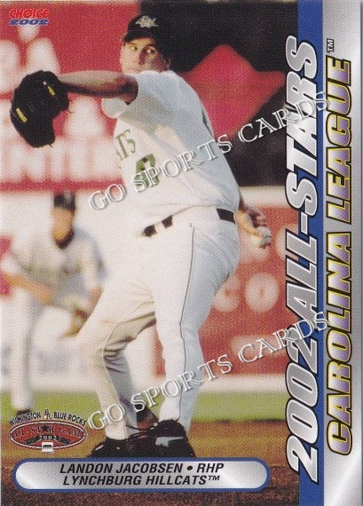 2002 California Carolina League All Star Game Landon Jacobsen