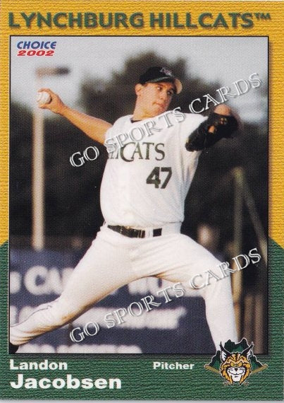 2002 Lynchburg Hillcats Landon Jacobsen