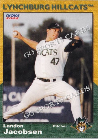 2002 Lynchburg Hillcats Landon Jacobsen