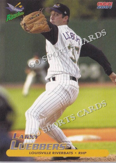 2001 Louisville Riverbats Larry Luebbers