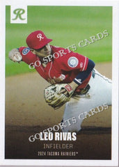 2024 Tacoma Rainiers Leo Rivas – Go Sports Cards