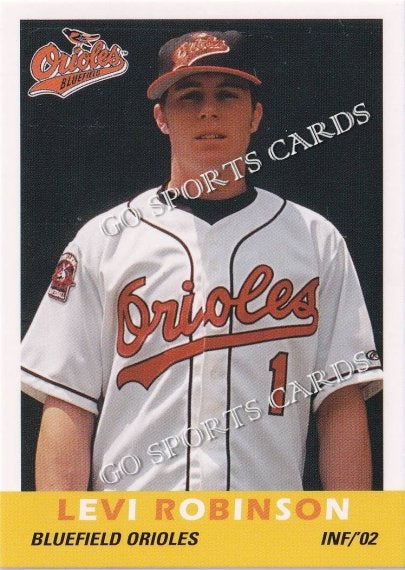2002 Bluefield Orioles Levi Robinson