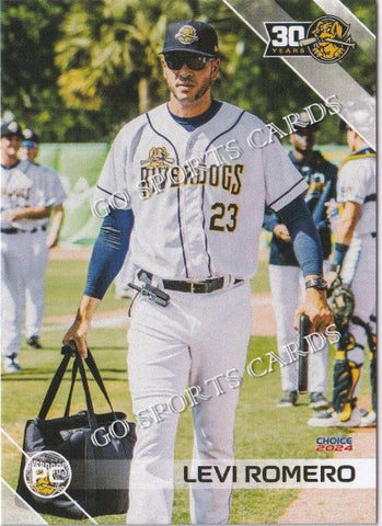 2024 Charleston RiverDogs Levi Romero