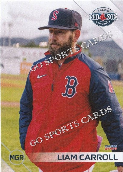 2024 Salem Red Sox Liam Carroll