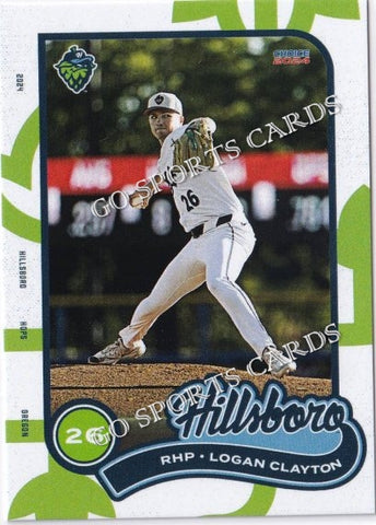 2024 Hillsboro Hops Logan Clayton