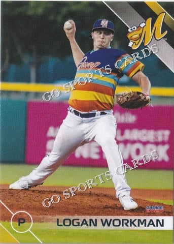 2024 Montgomery Biscuits Logan Workman