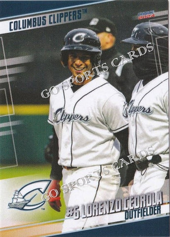 2024 Columbus Clippers Lorenzo Cedrola