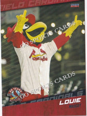 2024 Springfield Cardinals Louie Mascot β Go Sports Cards