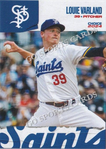 2024 St Paul Saints Louie Varland