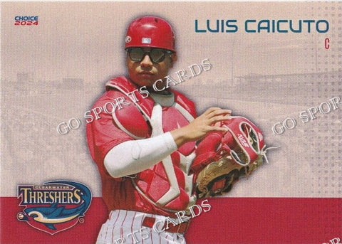 2024 Clearwater Threshers Luis Caicuto