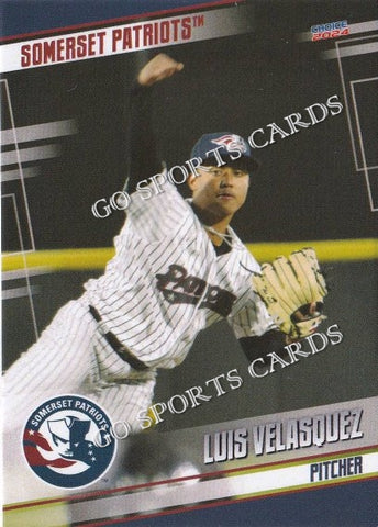 2024 Somerset Patriots Luis Velasquez