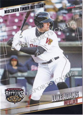 2024 Wisconsin Timber Rattlers Luke Adams